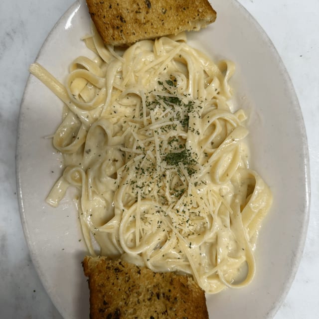 Fettuccine Alfredo.