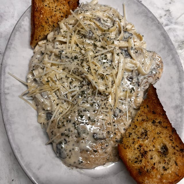 Chicken Marsala.