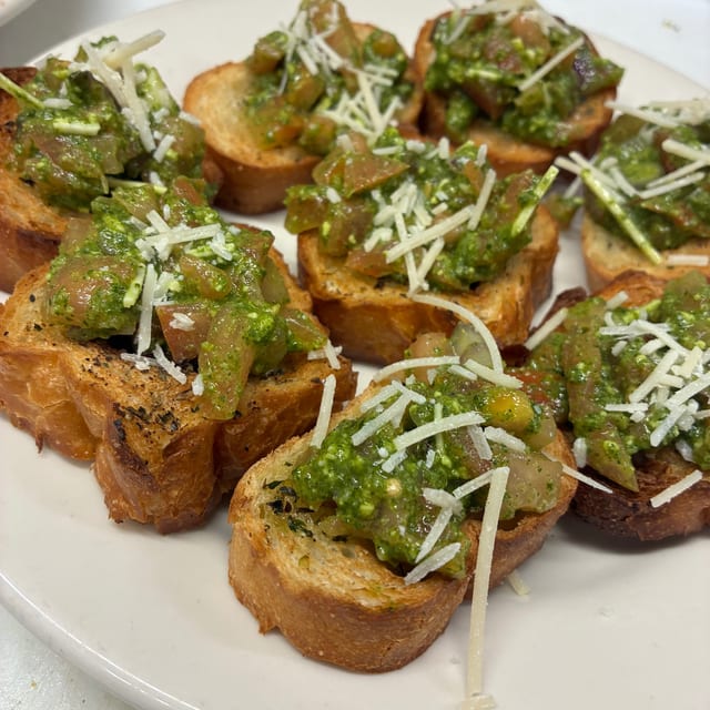 Bruschetta.