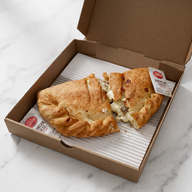 Greek Gyro Calzone.
